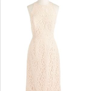 J. Crew Collection Pamela Lace Sheath Dress